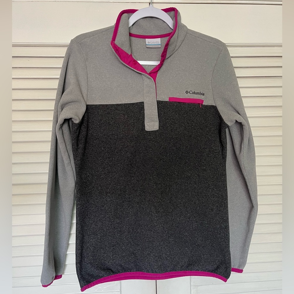 Columbia Mountain Side Pull Over Fleece Women's S